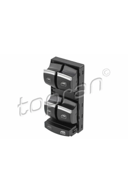 TOPRAN 118903 | Sol Ön Kapı Cam Düğmesi (Audi A3 09-13 Q7 10-15)
