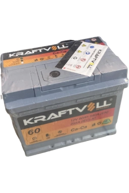 Kraftvoll Akü 12V 60AH 540A (En) 255A (Iec)At