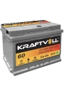 Kraftvoll Akü 12V 60AH Tam Kapalı (242X175X190)