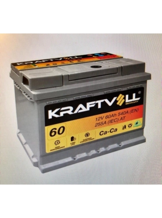 Kraftvoll 12V 60 Ah L2 Uyumlu Kraftvoll 12V 60AH