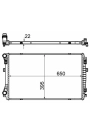MAHLE CR2054000S | Radyatör 13-Golf.VII-A3 1.2Tsi-1.4Tsi-1.6Tdi-2.0 TDI **