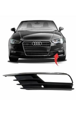 İTHAL 8V5807681A | Audi A3 2014 Sonrası Sol Sis Far Çerçevesi