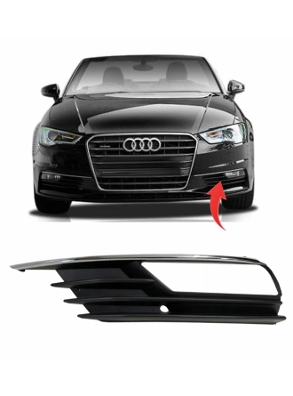 İTHAL 8V5807681A | Audi A3 2014 Sonrası Sol Sis Far Çerçevesi