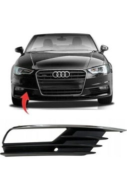 İTHAL 8V5807682A | Audi A3 2014 Sonrası Sağ Sis Far Çerçevesi