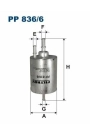 FILTRON PP836-6 | Benzin Filtresi 05-09 Aı.A4 2.0Tfsi
