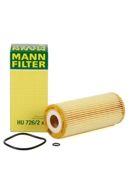 MANN HU726-2X | Audi A4 2002-2008 1.9 TDI (BKE-BRB) Motor Yağ Filtresi