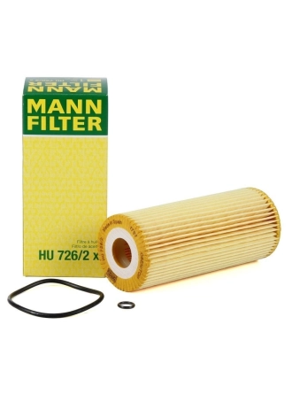 MANN HU726-2X | Audi A4 1994-2001 1.9 TDI (AJM) Motor Yağ Filtresi (HU726/2X,A419)