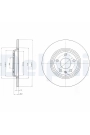 DELPHI BG4081C | Disk Arka 08-Aı.A4-A5-A6-A7-Q5 Kaplamalı | 1 Adet
