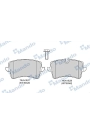 MANDO MBF015379 | Fren Balata Arka 08-A4-A5-Q5 1.8-2.0-3.0-3.2
