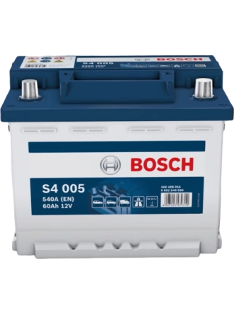 Bosch Akü 12V 60Ah S4 Silver Serisi 540 CCA