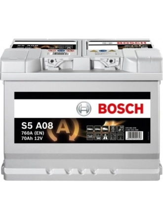 Bosch 12V 70Ah S5 A08 760A (En) AGM Start&Stop Akü