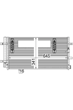 MAHLE AC457000S | Klima Radyatörü VW A4 1.8 2.0 3.0 Tfsi (Ac457000s)