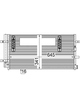 MAHLE AC457000S | Klima Radyatörü VW A4 1.8 2.0 3.0 Tfsi (Ac457000s)