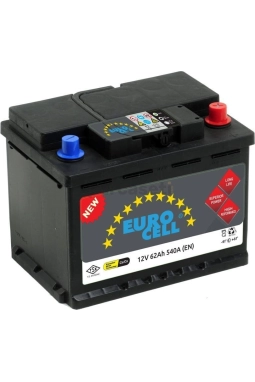 Eurocell 12V 60AH D23 Akü