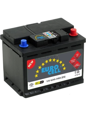 Eurocell 12V 60AH D23 Akü