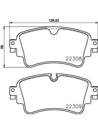 BREMBO P85154 | Fren Balatası VW A4 2016-Arka Pr-1Kd 1Ke