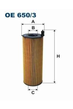 FILTRON OE650-3 | Yağ Filtresi 05-Touareg-Q7-A4-A6-A8 3.0Tdi
