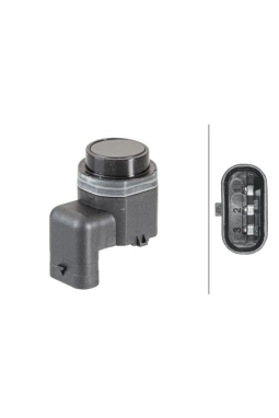 HELLA 6PX358141-081 | Park Sensörü Golf Bora Eos Jetta Passat CC Scirocco Touran Sharan Phaeton Tiguan Touareg Skoda Octavia