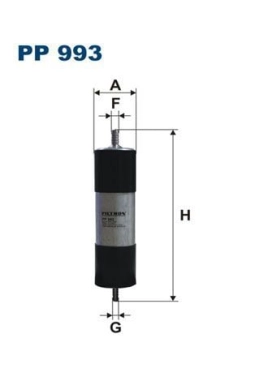 FILTRON PP993 | Mazot Filtresi 05-12 Aı.A6 2.0Tdi