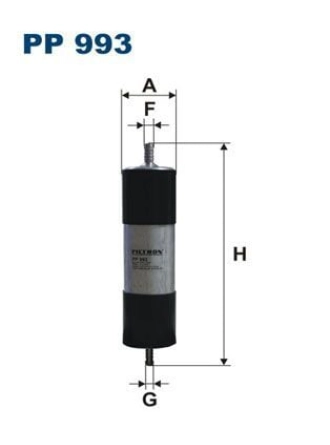 FILTRON PP993 | Mazot Filtresi 05-12 Aı.A6 2.0Tdi