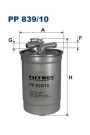 FILTRON PP839-10 | Mazot Filtresi 05-Aı.A4-A6 2.0Tdi
