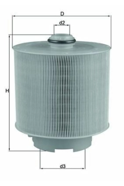 MAHLE LX1006-2D | Hava Filtresi A6 C6 (4F2) 04-112.0 TDI 2.0 TDI A6 C6 Avant (4F5) 04-112.0 TDI A6 08-11 2.0 TDI 2.0 TFSI Bre Blb