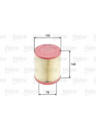 VALEO 585676 | Hava Filtresi A6 2.0 TFSI 2.0 TDI (07 04) A6 Avant 2.0 TFSI 2.0 TDI (07 04)