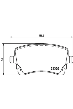 HELLA PAGİD 8DB355010-971 | Fren Balatası Audi, VW A4 (8E2, B6) , A4 (8Ec, B7) , A4 Avant (8E5, B6) , A4 Avant (8Ed, B7) , A4 Conver