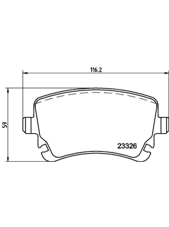 HELLA PAGİD 8DB355010-971 | Fren Balatası Audi, VW A4 (8E2, B6) , A4 (8Ec, B7) , A4 Avant (8E5, B6) , A4 Avant (8Ed, B7) , A4 Conver