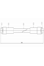 CAVO C801.002.A | Fren Hortumu Ön Passat 96-00 / A4 94-01 A6 94-04 / Superb 02-07 | 2 Adet