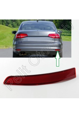 YYO Jetta (2015-2018) Sağ Tampon Reflektörü 5C6945106B