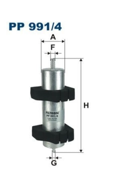 FILTRON PP991-4 | Mazot Filtresi 09-Q5 2.0 TDI-3.0Tdi