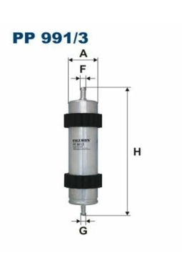 FILTRON PP991-3 | Mazot Filtresi 11-A6-A7 2.0 TDI-3.0Tdi