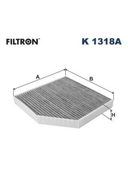 FILTRON K1318A | Polen Filtresi 12-A6 1.8Tfsi-2.0Tfsi-2.8Tfsi-3.0Tfsi-2.0 TDI + Ca