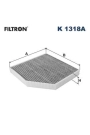 FILTRON K1318A | Polen Filtresi 12-A6 1.8Tfsi-2.0Tfsi-2.8Tfsi-3.0Tfsi-2.0 TDI + Ca