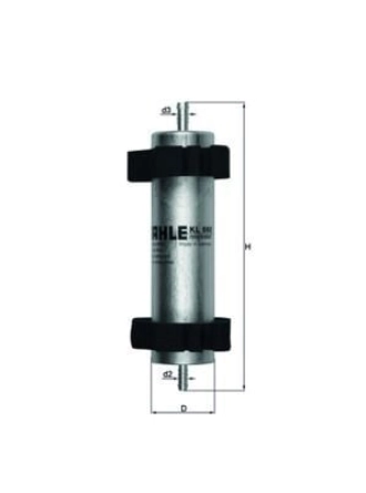 MAHLE KL660 | Mazot Filtresi Q5 08-2.0 TDI 3.0 TDI