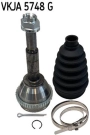 SKF VKJA5748G Aks Kafa Dis Tamir Takimi Transit V184 2.0Tdci / 2.4Tdci 00-06 (Dis Freze: 28. Teker Tarafi Ic Freze: 26. Conta Capi: 57Mm Boy : 184.5Mm. H: 120.5) Absli: 48Dis 1328359 (WY411959)