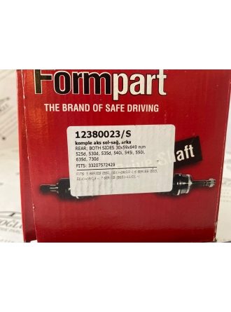 YYO Bmw E60 Sağ Sol Aks 525D-530D-535D-540I-545I-550I-635D-730D 33207572429OEM