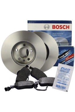 Audi Q3 2012 Model Sonrası Ön Fren Disk Balata Takımı Bosch Marka