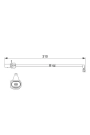 BOSCH 1987474506 | Fren Balata Kablosu On 11-Aı.A6-A8-Q5