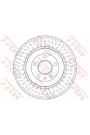 TRW DF6175S | Disk Arka (Ad) 08-Aı.A4-A5-A6-Q5-Q7 Kaplamalı (Kutu Fıyat Tek) | 2 Adet