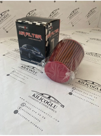 YYO 76MM (7,6cm) Açık Hava Filtresi Spor Hava Filtresi Performans Hava Filtresi