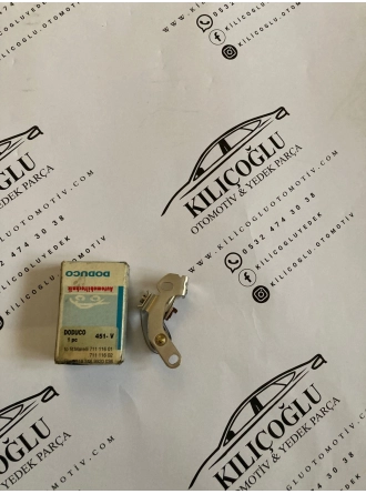 Doduco YYO R12 Toros Murat 131 Şahin Doğan Platin Doduco 451V