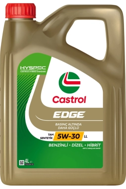 Castrol Edge 5W-30 LL 4 Litre Motor Yağı (Üretim Yılı: 2024)