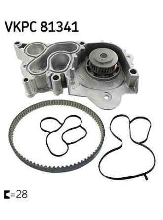 SKF VKPC81341 | Devirdaim 13-Golf.VII-Polo-Passat 1.2-1.4Tsi