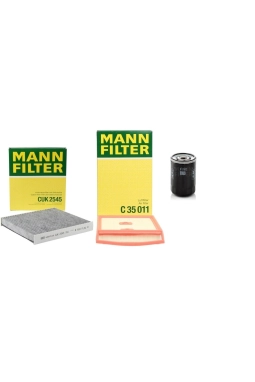 Seat İbiza 1.4 TDI Filtre Bakım Seti Mann Marka