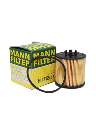 MANN HU712-6X | Seat İbiza 2010-2017 Model Arası 1.6 Benzinli Motor Yağ Filtresi