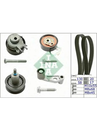 INA 530008910 | Seat İbiza 2010-2014 Model Arası 1.4 Benzinli Triger Seti