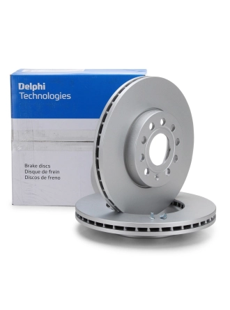 DELPHI BG3833 | Seat Leon 2013 Model Sonrası Ön Fren Disk Takımı