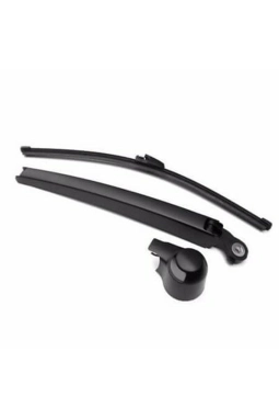 WISCO 5K6955707B | Seat Leon 2013-2020 Model Arası Arka Silecek Kolu-Silecek Süpürgesi ve Kapak Komple Set
